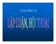 Bài giảng Ngôn ngữ học - Chương 2: Lập luận, Hội thoại