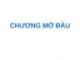 Bài giảng Tư tưởng Hồ Chí Minh: Chương Mở đầu