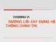 Bài giảng Đường lối cách mạng Đảng Cộng sản Việt Nam: Chương 6 - Đường lối xây dựng hệ thống chính trị