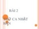 Bài giảng Văn học Nhật Bản: Bài 2 - Thơ ca Nhật Bản