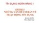 Bài giảng Tín dụng ngân hàng 1: Chương 1 - Học viện Ngân hàng