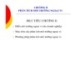 Bài giảng môn Quản trị chiến lược - Chương 2: Phân tích môi trường ngoại vi