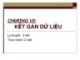 Bài giảng Phát triển Web nâng cao - Chương 7: Kết gán dữ liệu