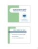 Bài giảng Dự báo trong kinh doanh (Business forecasting): Chương 8 - Phùng Thanh Bình