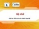 Bài giảng Kiến trúc máy tính và hợp ngữ: Chương 10- ĐH KHTN TP.HCM