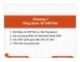 Bài giảng Lập trình Web ASP.Net: Chương 1 - Dương Thành Phết