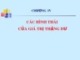 Bài giảng Kinh tế chính trị Mác-Lênin - Chương 4: Các hình thái của giá trị thặng dư