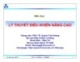 Bài giảng Lý thuyết điều khiển nâng cao: Chương 6 - PGS.TS. Huỳnh Thái Hoàng