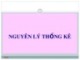 Bài giảng Lý thuyết thống kê - Chương 1: Đối tượng của thống kê học