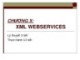 Bài giảng Lập trình ứng dụng Web - Chương 10: XML Webservices