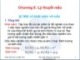 Bài giảng Xác suất thống kê - Chương 5: Lý thuyết mẫu 