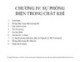 Bài giảng Vật liệu điện: Chương  5 - TS. Nguyễn Văn Dũng