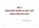Bài giảng Lý thuyết xác suất và thống kê toán: Bài 2 - TS. Nguyễn Mạnh Thế