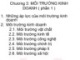 Bài giảng Nguyên lý quản trị kinh doanh: Chương 3 - Nguyễn Hải Sản