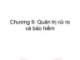 Bài giảng Nguyên lý quản trị kinh doanh: Chương 9 - Nguyễn Hải Sản