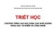 Bài giảng Triết học