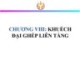 Bài giảng Cơ sở kỹ thuật điện - Chương 8: Khuếch đại ghép liên tầng