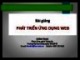 Bài giảng Phát triển ứng dụng web: Chương 4.2 - Lê Đình Thanh