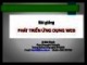 Bài giảng Phát triển ứng dụng web: Chương 4.1 - Lê Đình Thanh