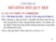 Bài giảng Kinh tế lượng: Chương 2 - Mai Cẩm Tú