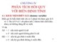 Bài giảng Kinh tế lượng: Chương 4 - Mai Cẩm Tú