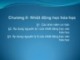 Bài giảng Hoá học đại cương: Chương 2.1 - ThS. Trần Thị Minh Nguyệt