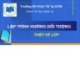 Bài giảng Lập trình hướng đối tượng nâng cao: Chương 2 - ThS. Thái Kim Phụng