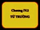 Bài giảng Vật lý đại cương - Chương 4.2: Từ trường