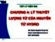 Bài giảng Vật lí hiện đại: Chương 4 - Huỳnh Nguyễn Phong Thu