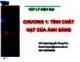 Bài giảng Vật lí hiện đại: Chương 1 - Huỳnh Nguyễn Phong Thu